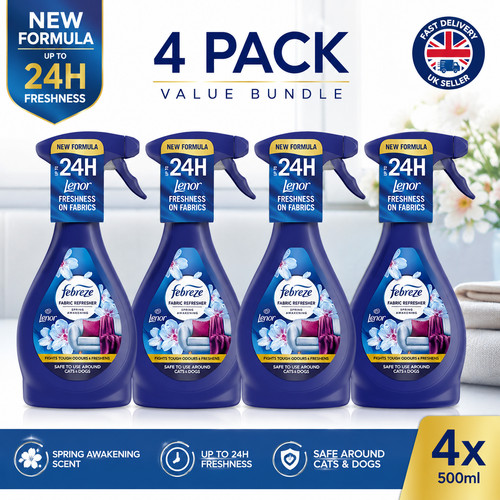 Pack febreze fabric - of,