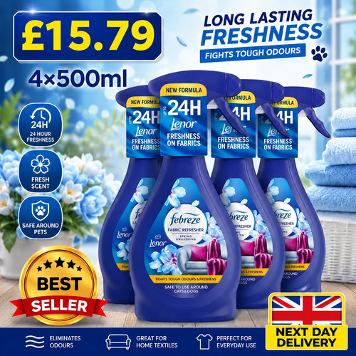Pack febreze fabric - 4,