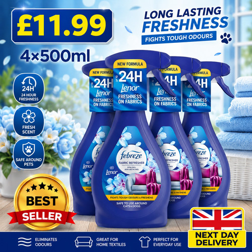 Pack febreze fabric - 4,