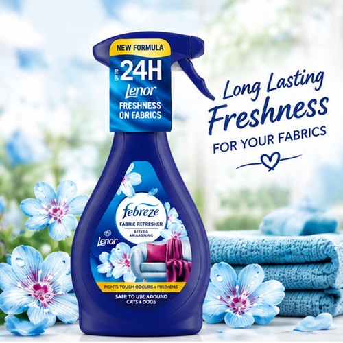 Febreze fabric freshener spray - fabric,