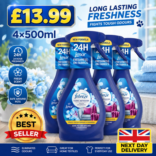 Pack febreze fabric - 4,