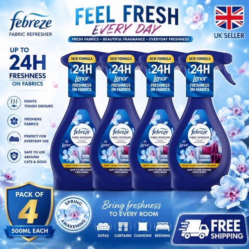 Pack febreze fabric - of,
