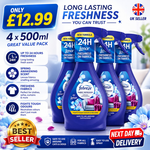 Pack febreze fabric - of, 4